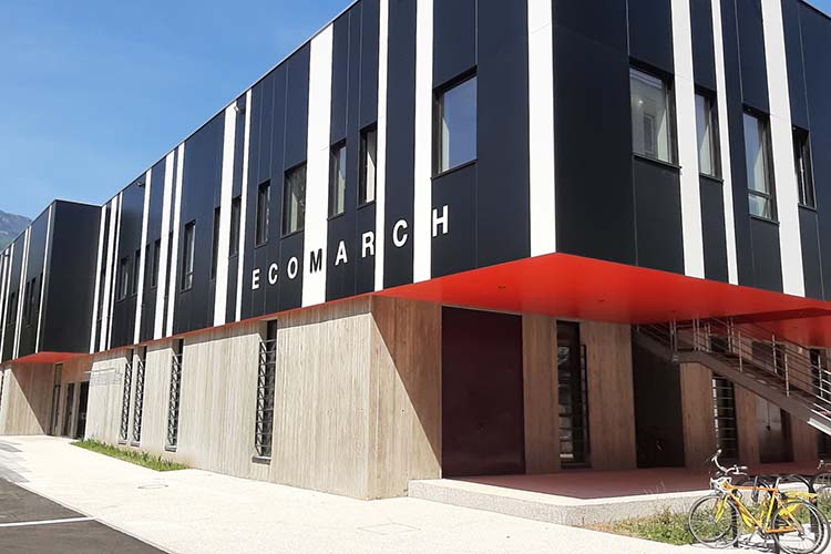 Ecomarch, bâtiment
