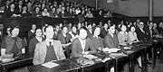 Cours en amphi en 1947 à l'Institut Polytechnique de Grenoble