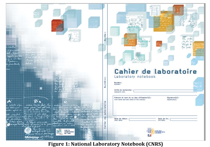 Laboratory notebook- what it looks like