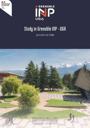 Download the leaflet "Study in Grenoble INP - UGA (May 2023)"