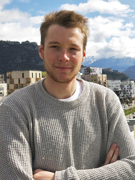 Portrait de Victor Lapel, étudiant en alternance 